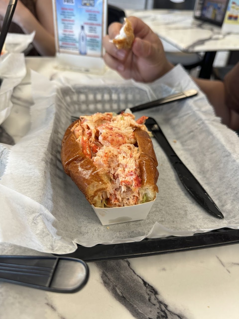 Traditional New England Lobster Roll
